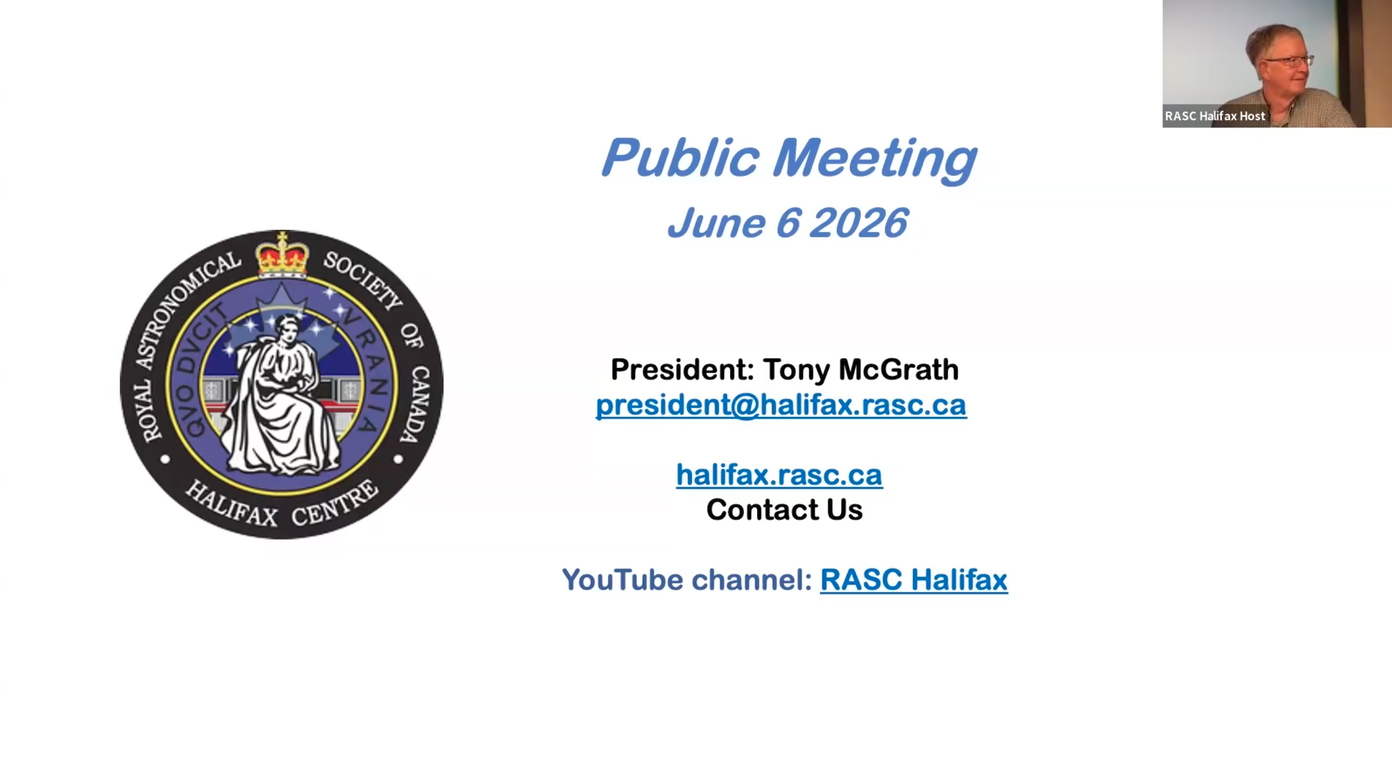 June Mtg Zoom video on YouTube